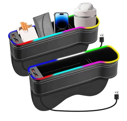 7 Color LED Car Seat Gap Organizer