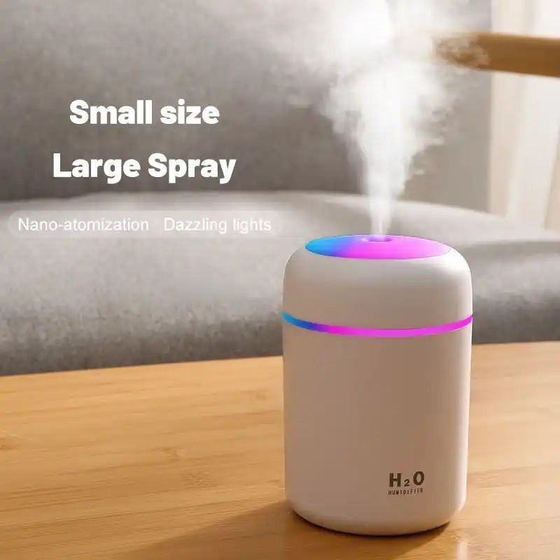 Humidificateur portable H2O Mini 300 ml avec lumière LED