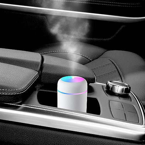 Humidificateur USB pour voiture et maison - blanc