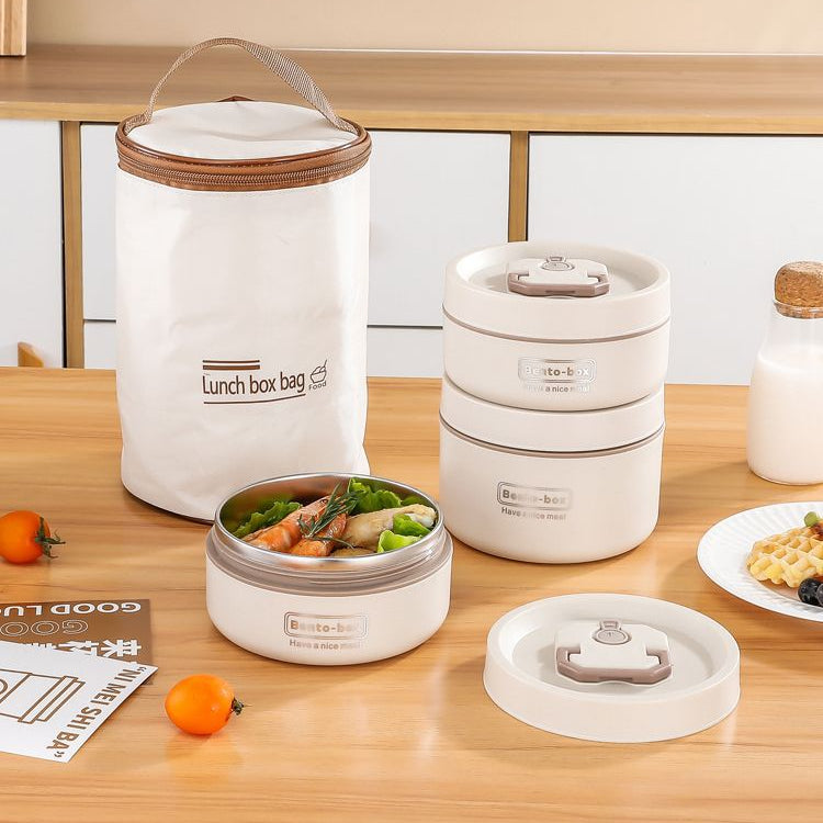 3 lunch box inoxydable