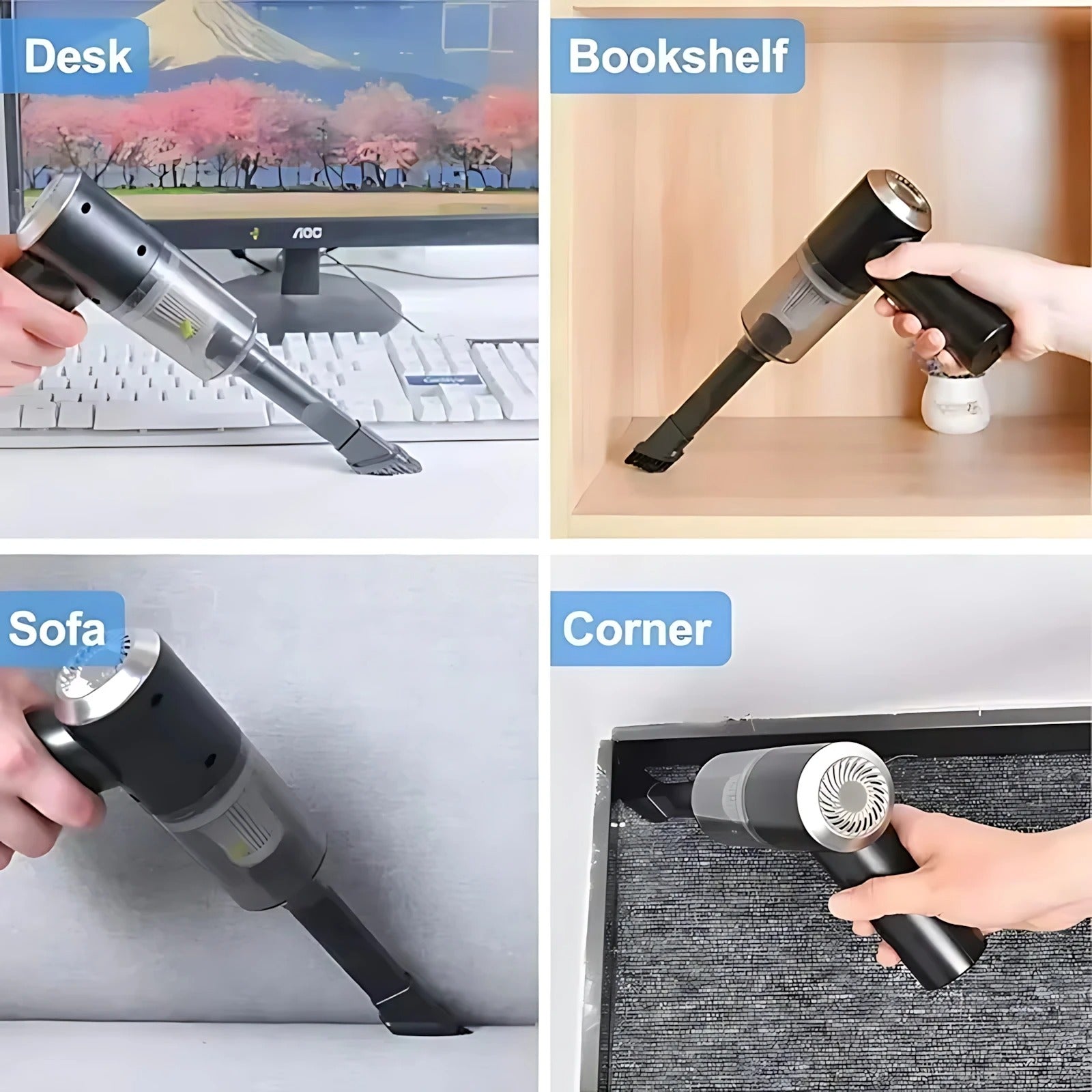 Aspirateur Portable Sans Fil Multifonction