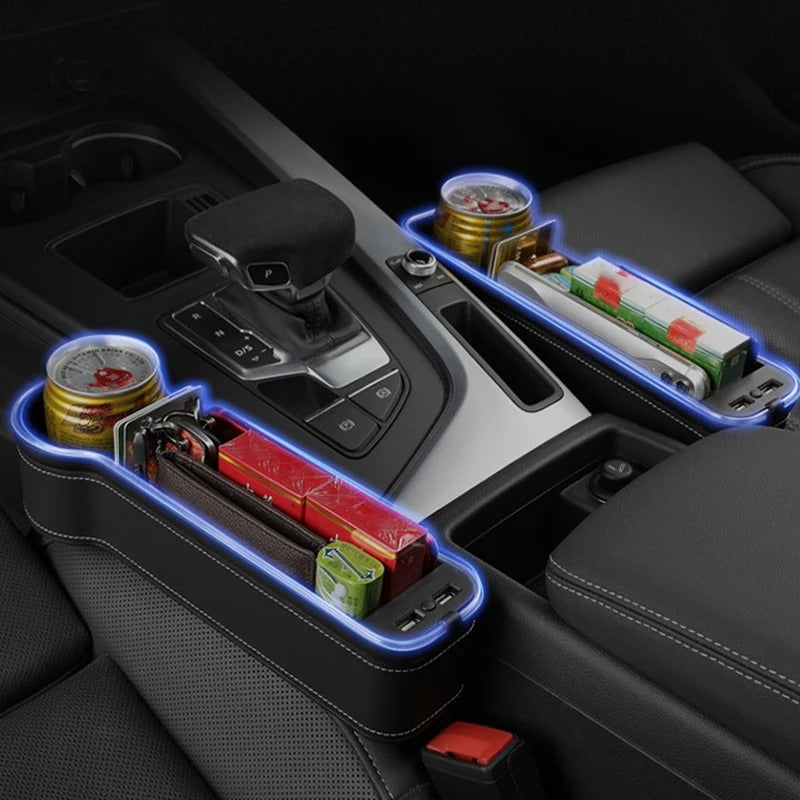 7 Color LED Car Seat Gap Organizer