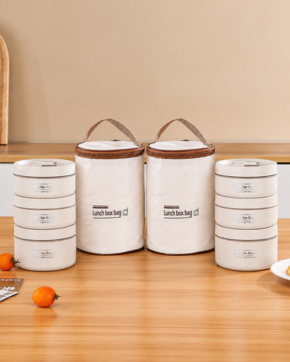 3 lunch box inoxydable